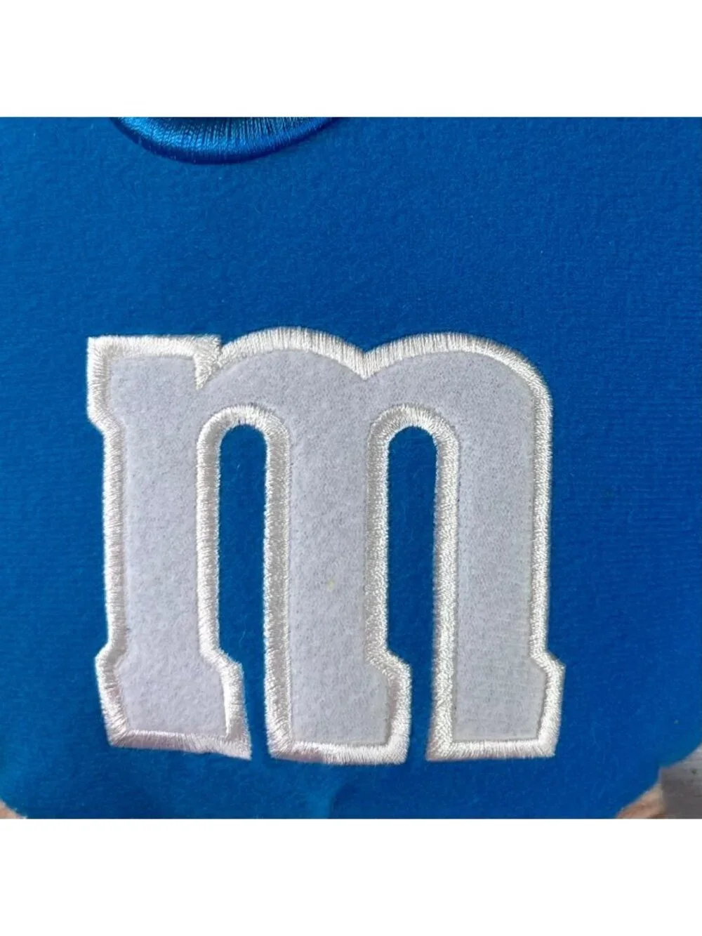 M&Ms Character Plush Toy Blue Hand Stitched Stuffed